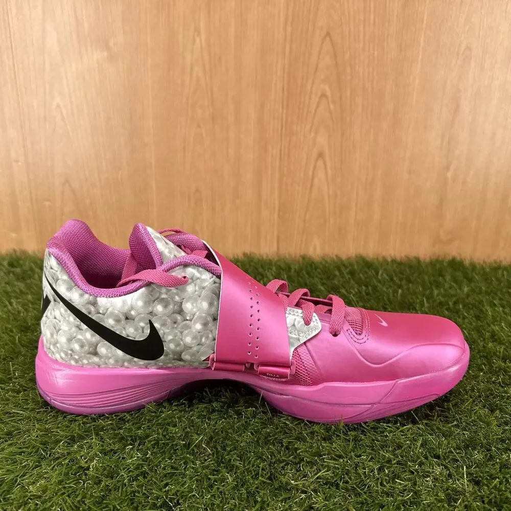 Nike KD 4 Retro Aunt Pearl Pink Basketball Shoes HF9098-600 Men's Size 10